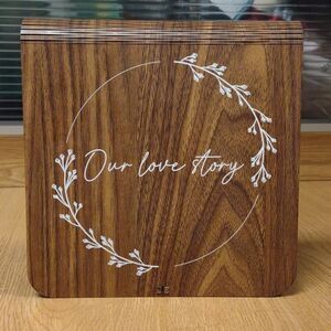 Heather and Willow Keepsake Memory Wedding Couple Box - New